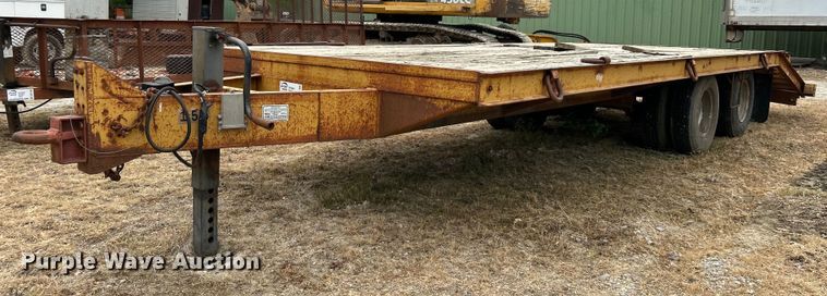 image for item DO1150 1987 Belshe T-9 equipment trailer
