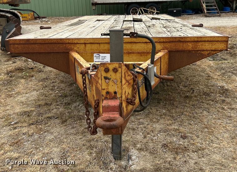 image for item DO1150 1987 Belshe T-9 equipment trailer