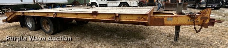 image for item DO1150 1987 Belshe T-9 equipment trailer