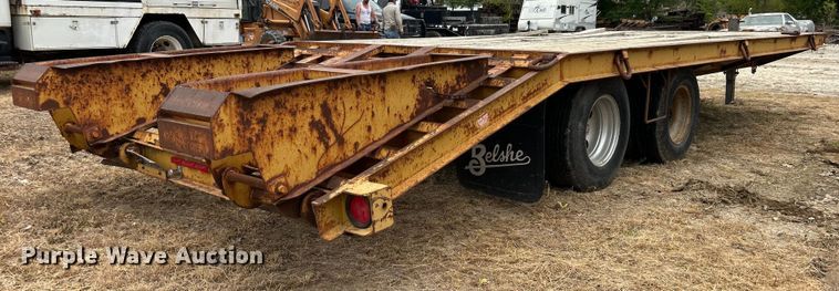image for item DO1150 1987 Belshe T-9 equipment trailer