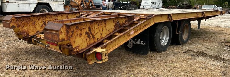 image for item DO1150 1987 Belshe T-9 equipment trailer