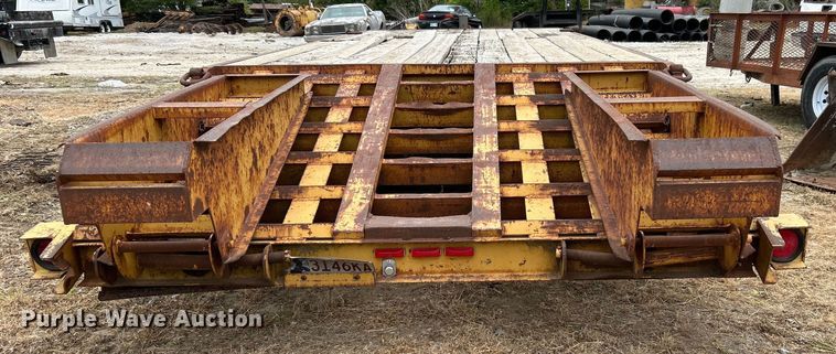 image for item DO1150 1987 Belshe T-9 equipment trailer