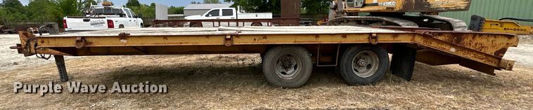 image for item DO1150 1987 Belshe T-9 equipment trailer