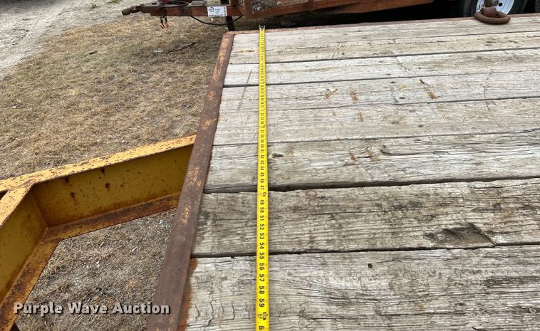 image for item DO1150 1987 Belshe T-9 equipment trailer