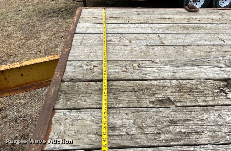 image for item DO1150 1987 Belshe T-9 equipment trailer