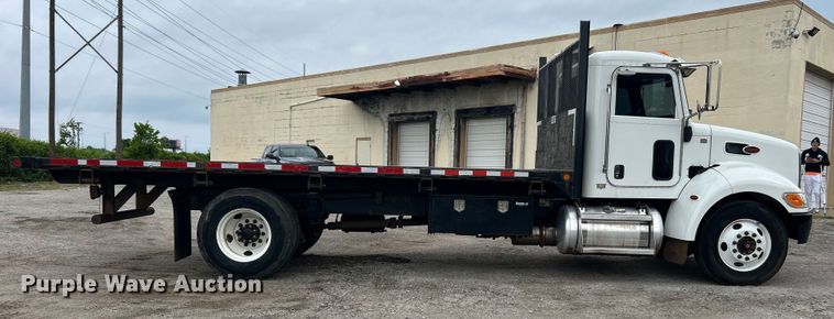 image for item DO6455 2018 Peterbilt  337 dump flatbed truck