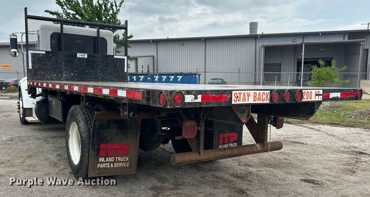 image for item DO6455 2018 Peterbilt  337 dump flatbed truck