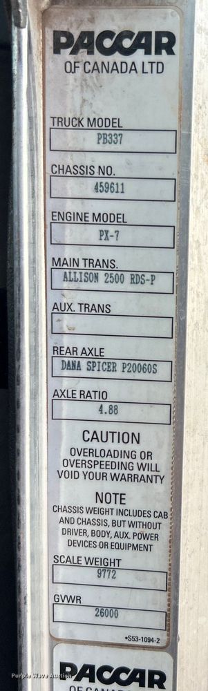 image for item DO6455 2018 Peterbilt  337 dump flatbed truck