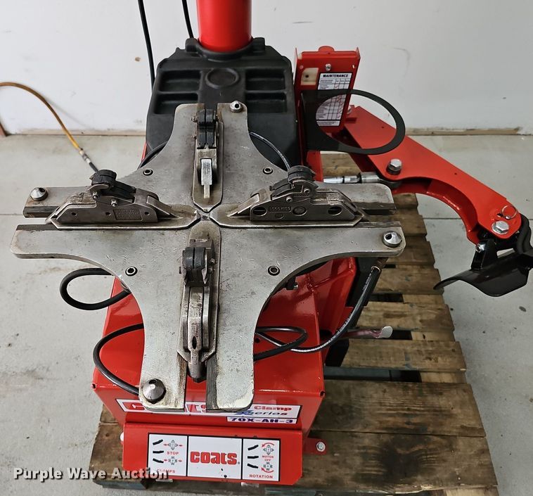 image for item DP0830 Coats 70X-AH-3 rim clamp tire machine