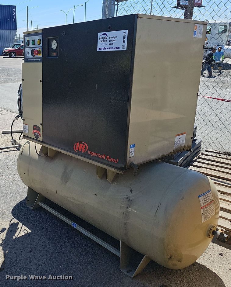 image for item DP0848 2010 Ingersoll Rand UP6-15CTAS-150 W/ air compressor