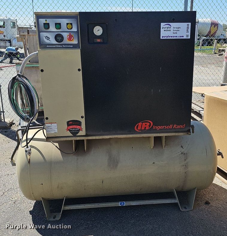 image for item DP0848 2010 Ingersoll Rand UP6-15CTAS-150 W/ air compressor