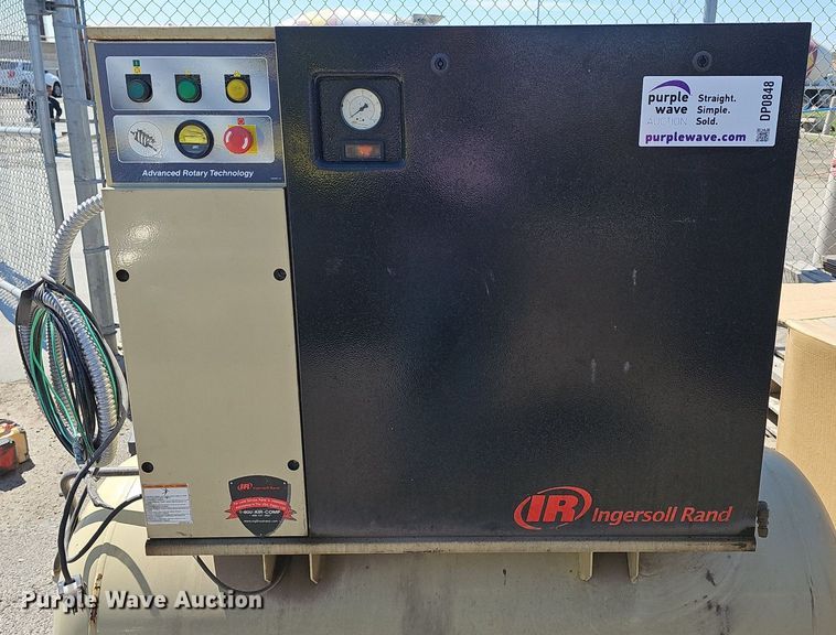 image for item DP0848 2010 Ingersoll Rand UP6-15CTAS-150 W/ air compressor