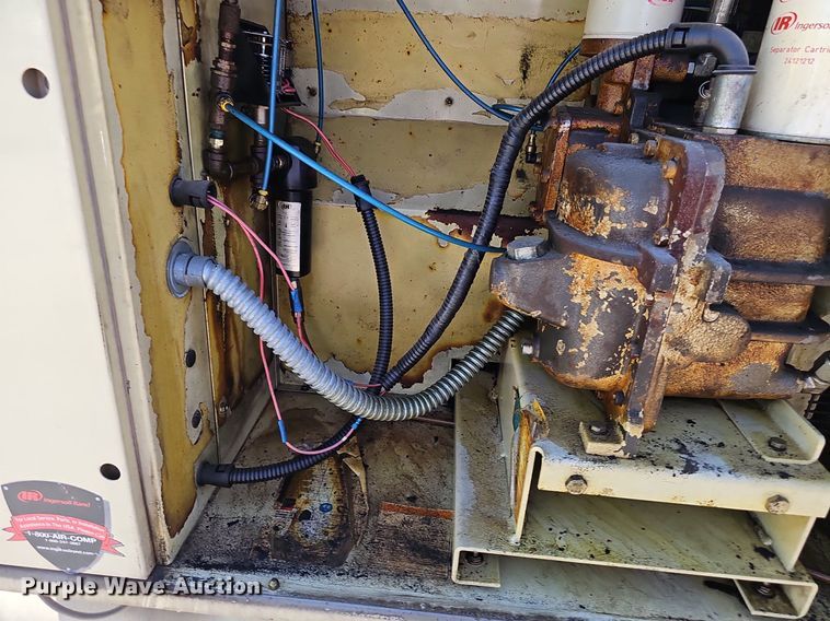 image for item DP0848 2010 Ingersoll Rand UP6-15CTAS-150 W/ air compressor