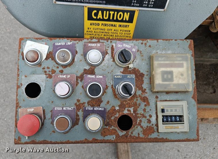 image for item DP0873 1987 Peerless HB 915A bandsaw