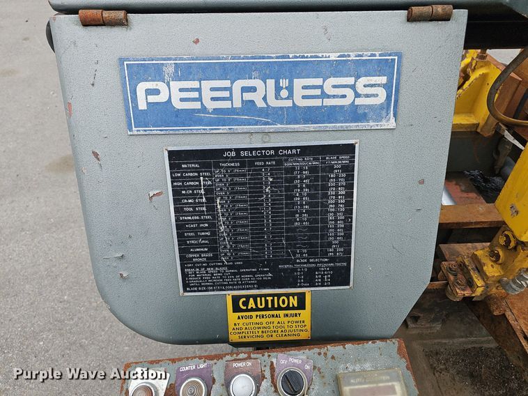 image for item DP0873 1987 Peerless HB 915A bandsaw