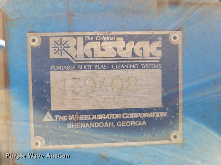 image for item DP1416 Blastrac 1-10D shot blaster