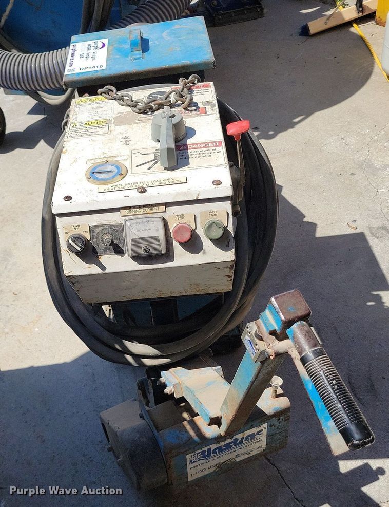 image for item DP1416 Blastrac 1-10D shot blaster