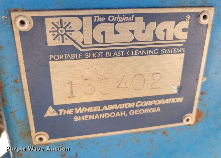 image for item DP1417 Blastrac 1-10D shot blaster