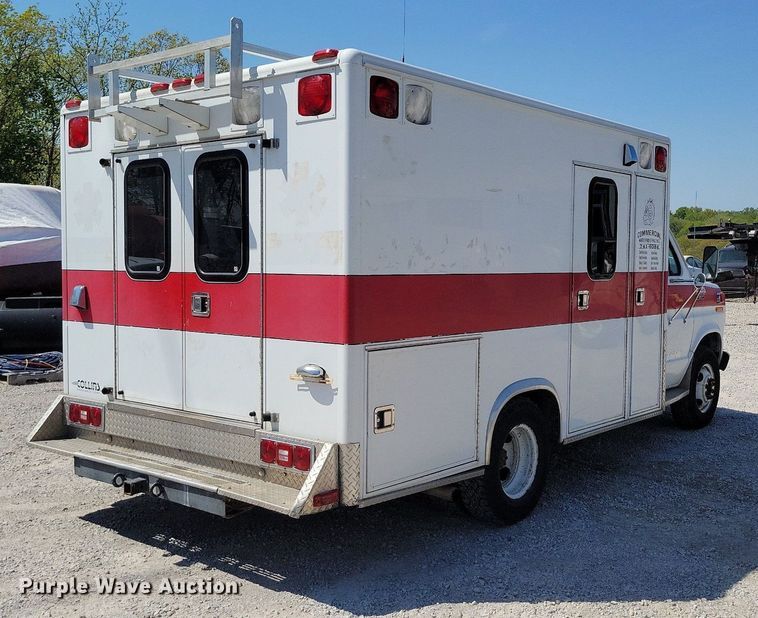image for item DP1418 1991 Ford E350 ambulance