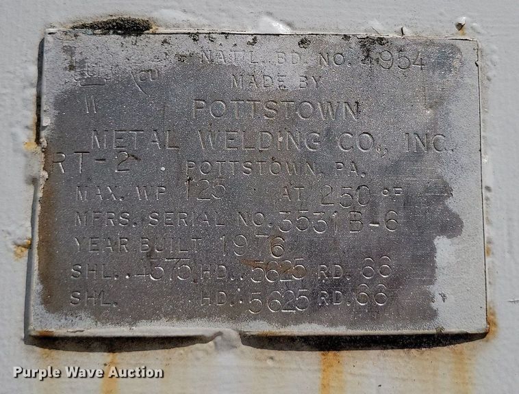 image for item DP1421 1976 Pottstown sandblaster