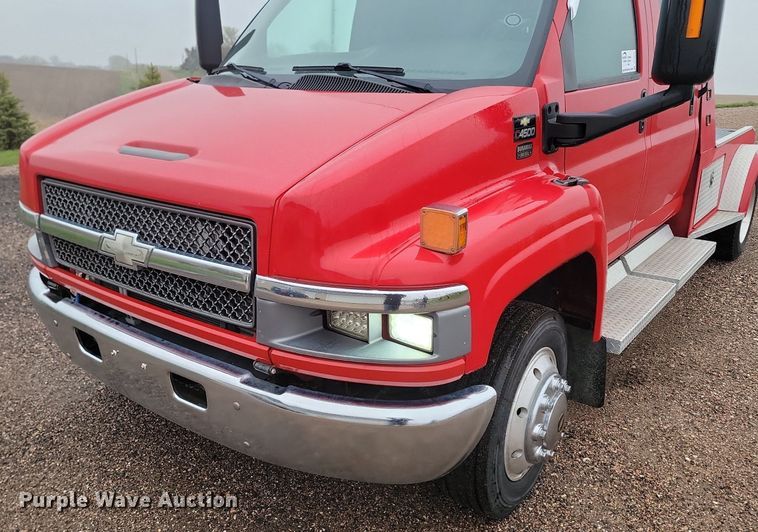 image for item DP3572 2008 Chevrolet  C4500  flatbed truck