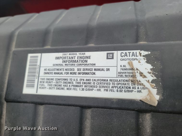 image for item DP3572 2008 Chevrolet  C4500  flatbed truck