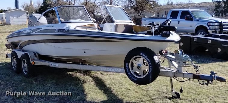 image for item DQ6063 1997 Procraft 205PRO Combo boat