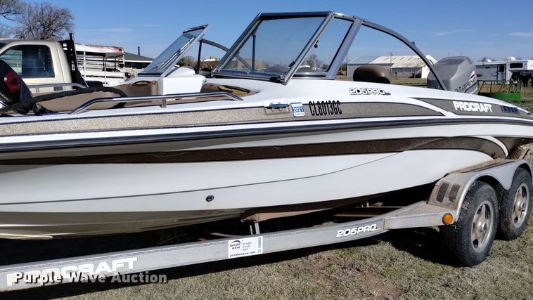 image for item DQ6063 1997 Procraft 205PRO Combo boat