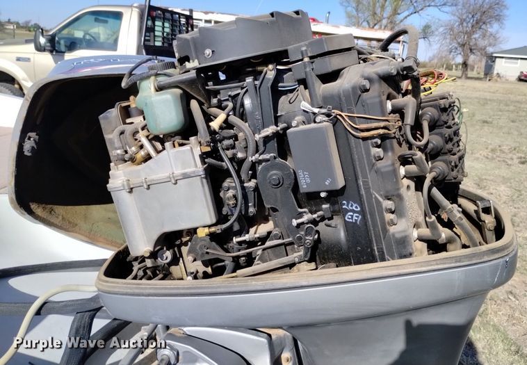 image for item DQ6063 1997 Procraft 205PRO Combo boat