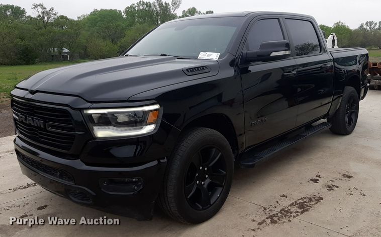 image for item DQ7022 2020 Dodge Ram 1500 Crew Cab pickup truck
