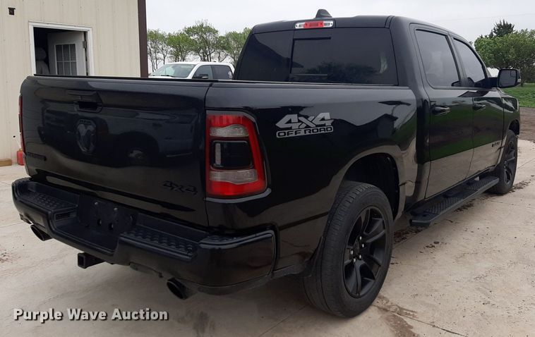 image for item DQ7022 2020 Dodge Ram 1500 Crew Cab pickup truck