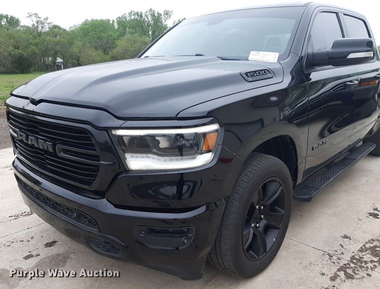 image for item DQ7022 2020 Dodge Ram 1500 Crew Cab pickup truck