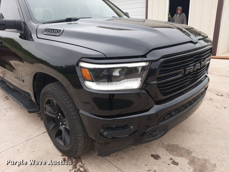 image for item DQ7022 2020 Dodge Ram 1500 Crew Cab pickup truck