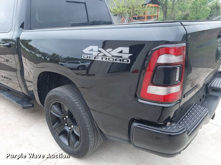 image for item DQ7022 2020 Dodge Ram 1500 Crew Cab pickup truck