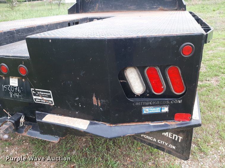 image for item DQ7054 2008 Ford F550 Super Duty SuperCab flatbed truck