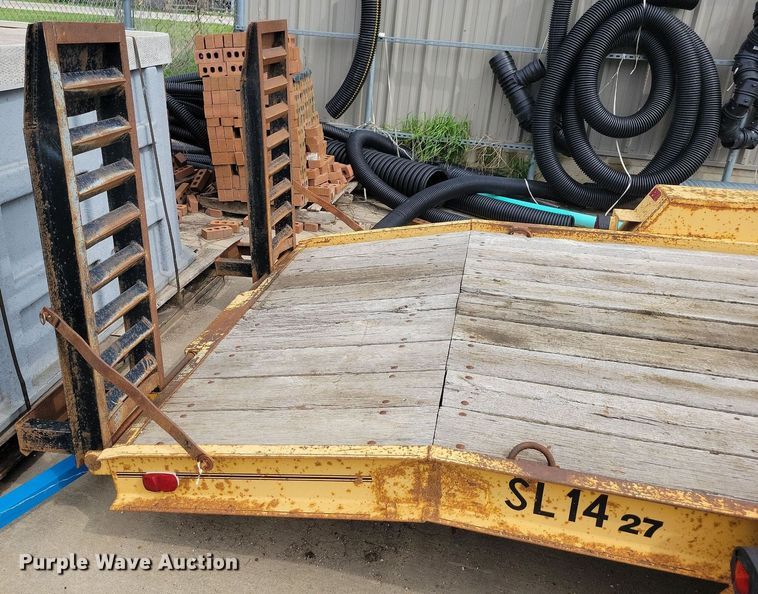 image for item DR4290 1990 Redi Haul SL1427 equipment trailer