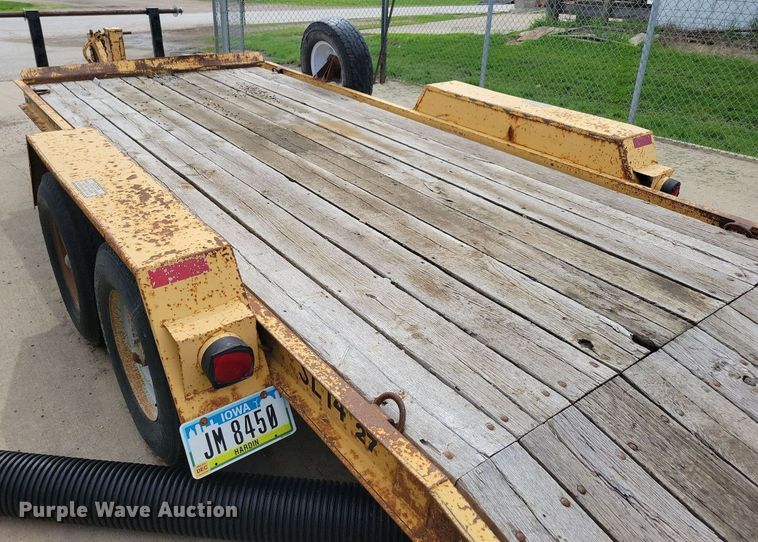 image for item DR4290 1990 Redi Haul SL1427 equipment trailer