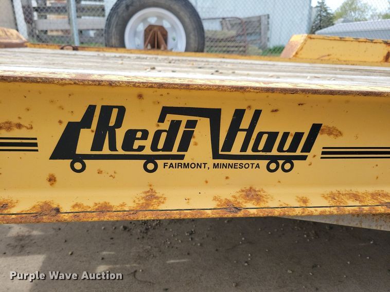 image for item DR4290 1990 Redi Haul SL1427 equipment trailer