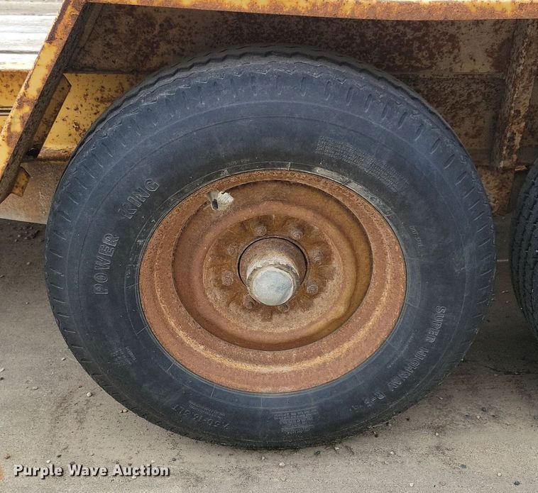 image for item DR4290 1990 Redi Haul SL1427 equipment trailer