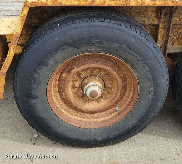 image for item DR4290 1990 Redi Haul SL1427 equipment trailer