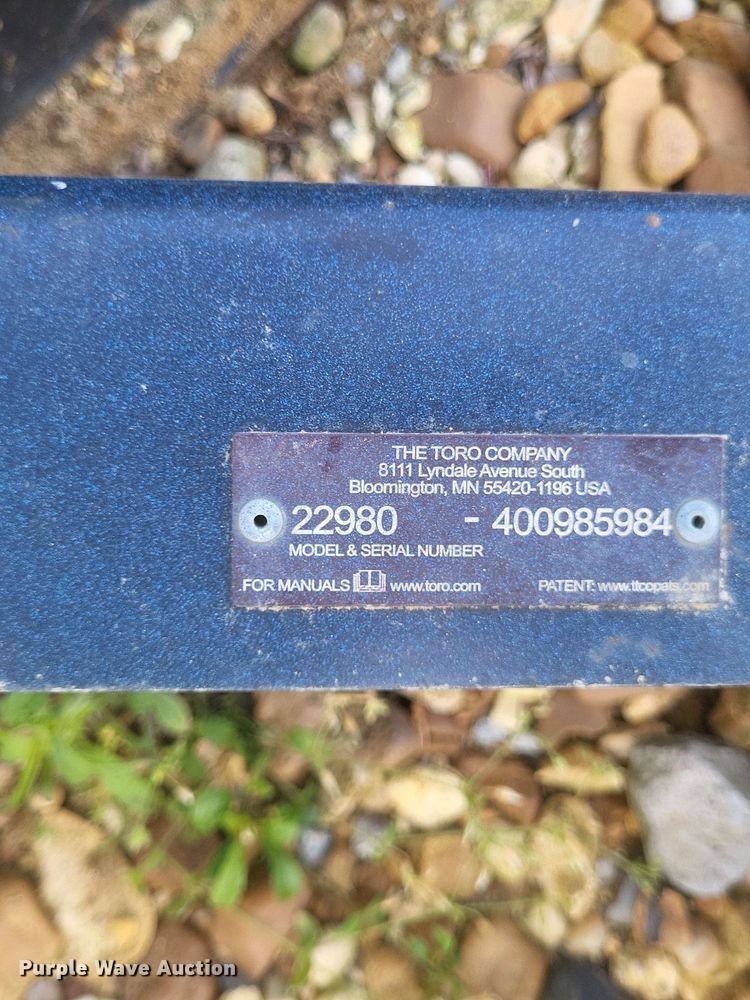 image for item DR4752 2012 Toro TRX-20 trencher