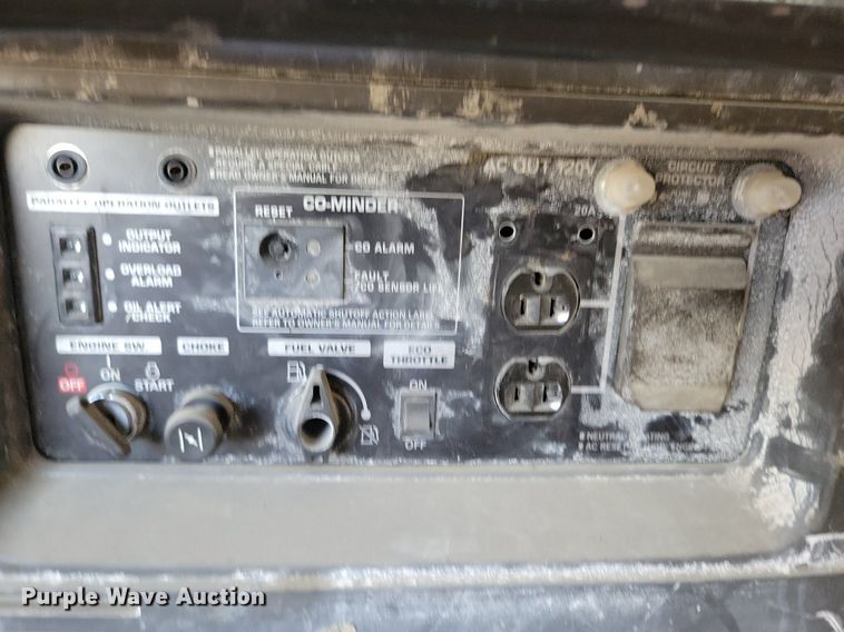 image for item DR8031 Honda EU3000is generator