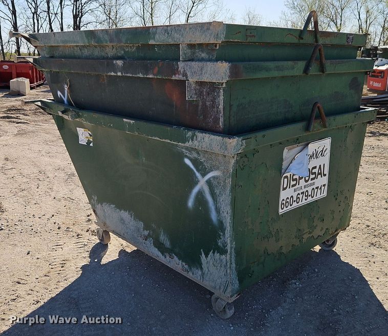 image for item DR8584 (3) dumpsters
