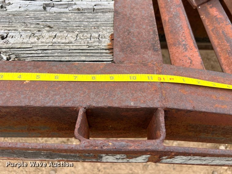 image for item DS2961 1994 Texas Bragg Enterprises 31+5TDGN equipment trailer