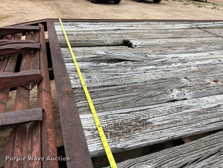 image for item DS2961 1994 Texas Bragg Enterprises 31+5TDGN equipment trailer