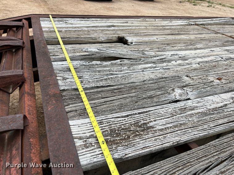 image for item DS2961 1994 Texas Bragg Enterprises 31+5TDGN equipment trailer