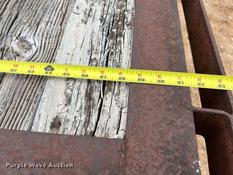 image for item DS2961 1994 Texas Bragg Enterprises 31+5TDGN equipment trailer