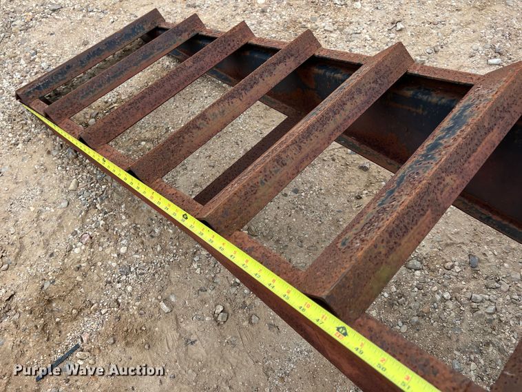 image for item DS2961 1994 Texas Bragg Enterprises 31+5TDGN equipment trailer