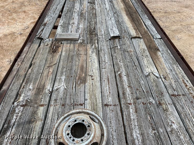 image for item DS2961 1994 Texas Bragg Enterprises 31+5TDGN equipment trailer