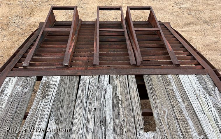 image for item DS2961 1994 Texas Bragg Enterprises 31+5TDGN equipment trailer